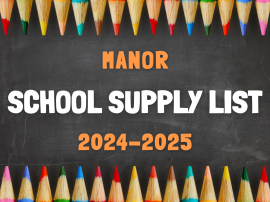  School Supply Lists 2024-2025
